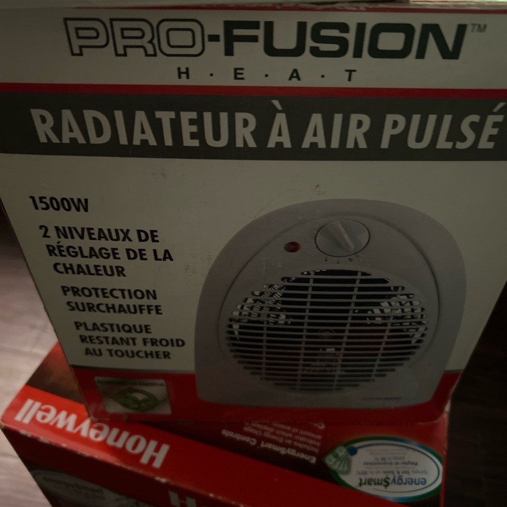 Pro~Fusion Heat-Fan Forced Heater